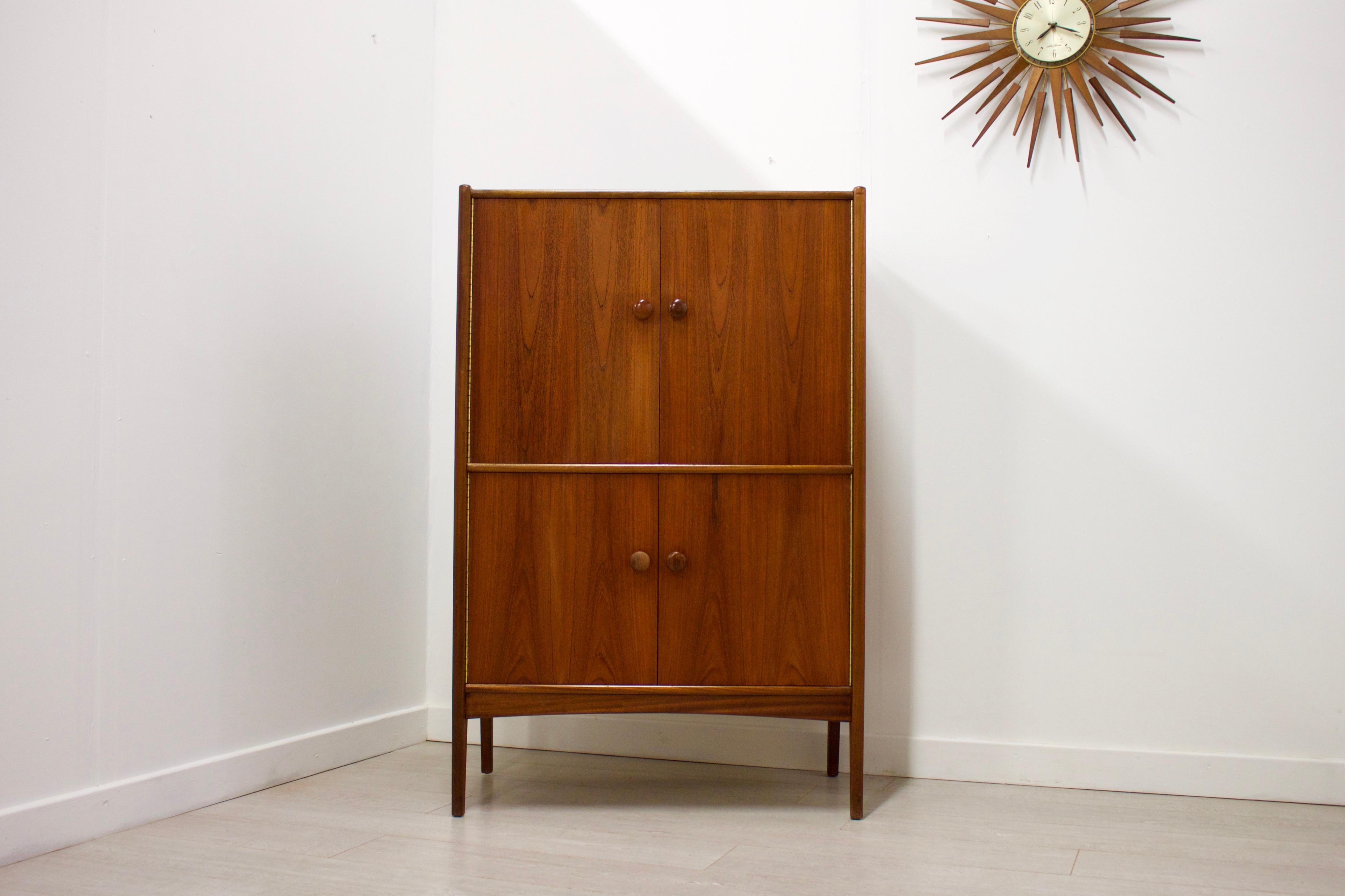 British Midcentury Teak Drinks Cabinet from Younger, 1960s For Sale