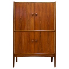 Retro Midcentury Teak Drinks Cabinet from Younger, 1960s