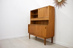 Midcentury Teak Drinks Cabinet / High Sideboard by Nathan, 1960s