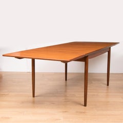 Midcentury Teak Extending Dining Table by Ib Kofod Larsen for G Plan, circa 1960