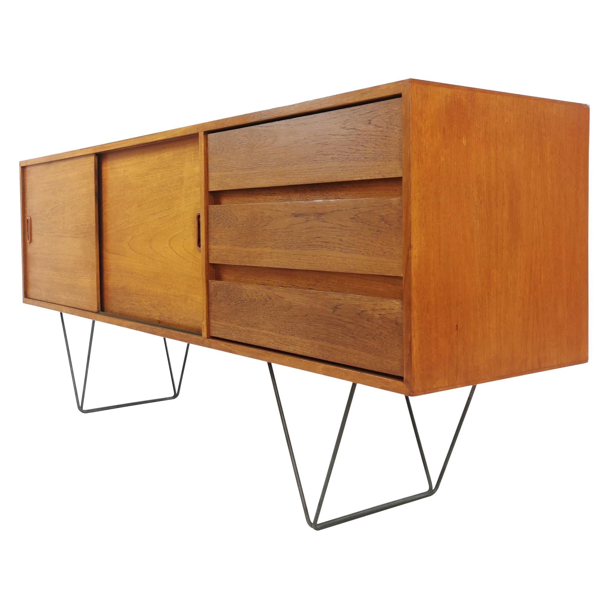 sideboard hairpin legs