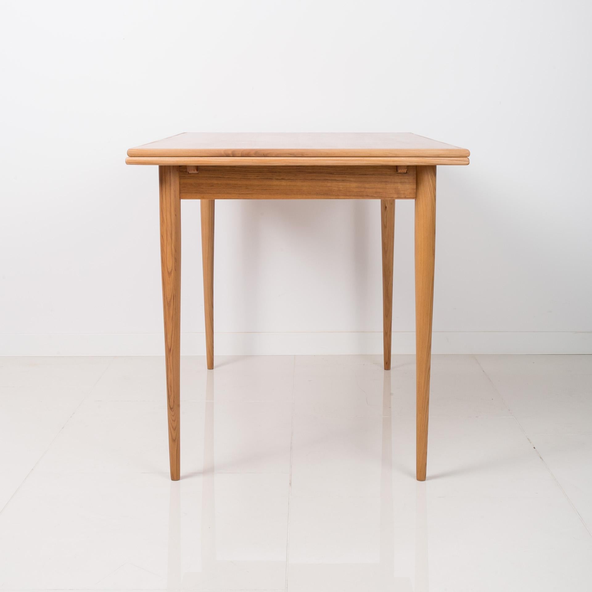 Oiled Midcentury Teak Folding Table, Danish Design, 1960s