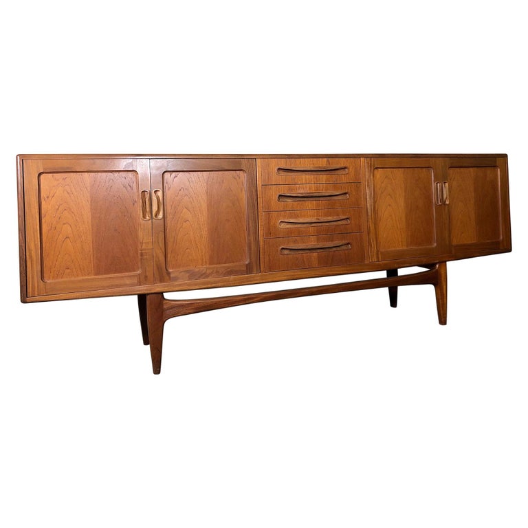 Midcentury Teak G Plan Credenza by Victor Bramwell Wilkins, Fresco