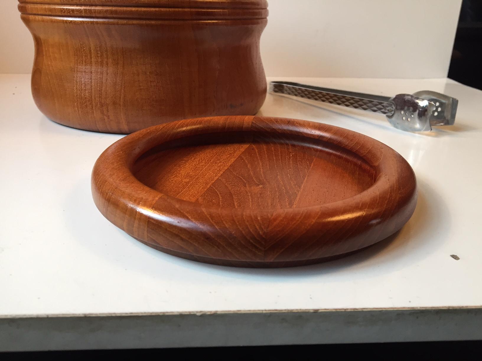 Mid-20th Century Midcentury Teak Ice Bucket by Richard Nissen, Denmark, 1960s