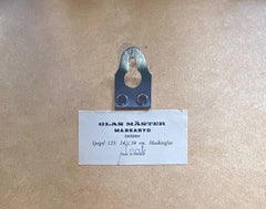 Midcentury Teak Mirror by Uno & Osten Kristiansson for Glas Mäster