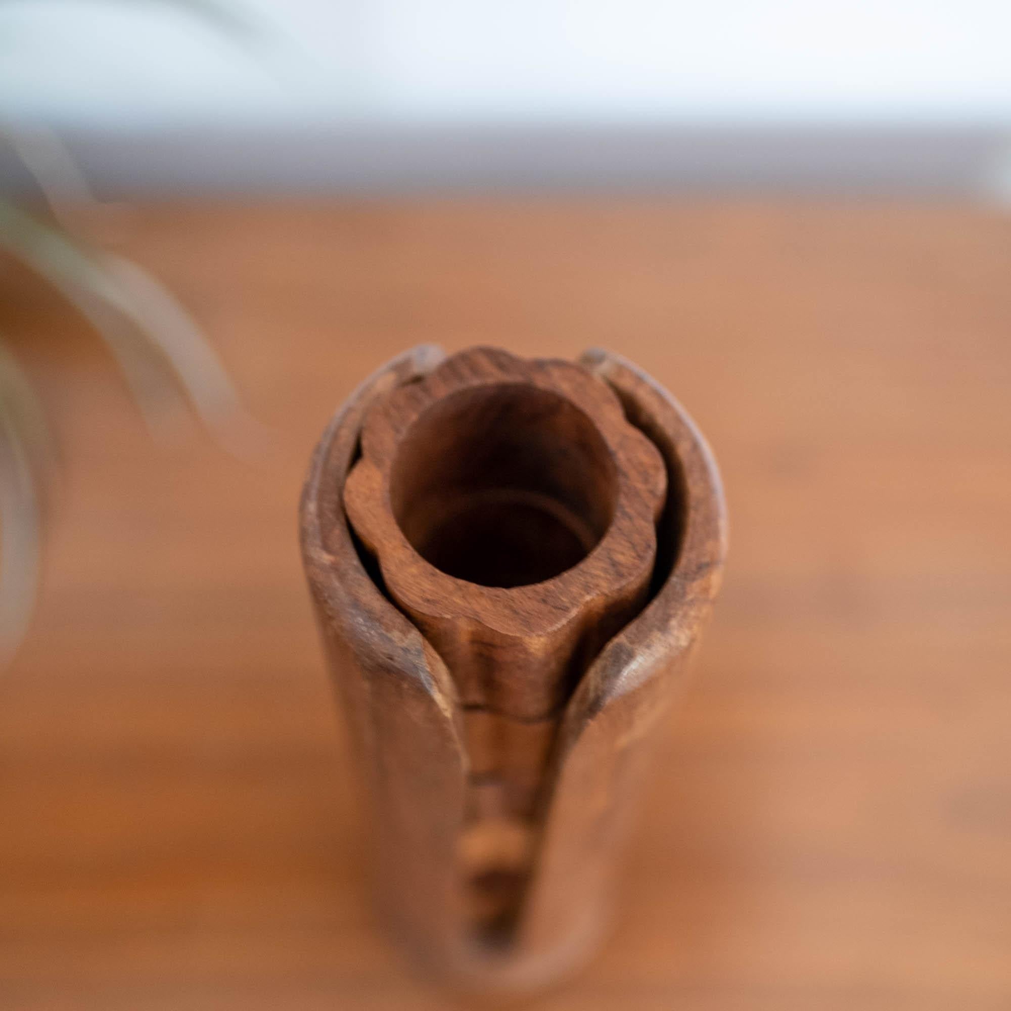 Midcentury Teak Napkin Rings In Good Condition For Sale In San Diego, CA