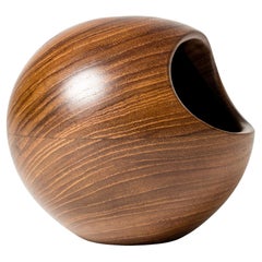 Midcentury teak "Nut cache" bowl by Sigvard Nilsson, Sweden, 1960s