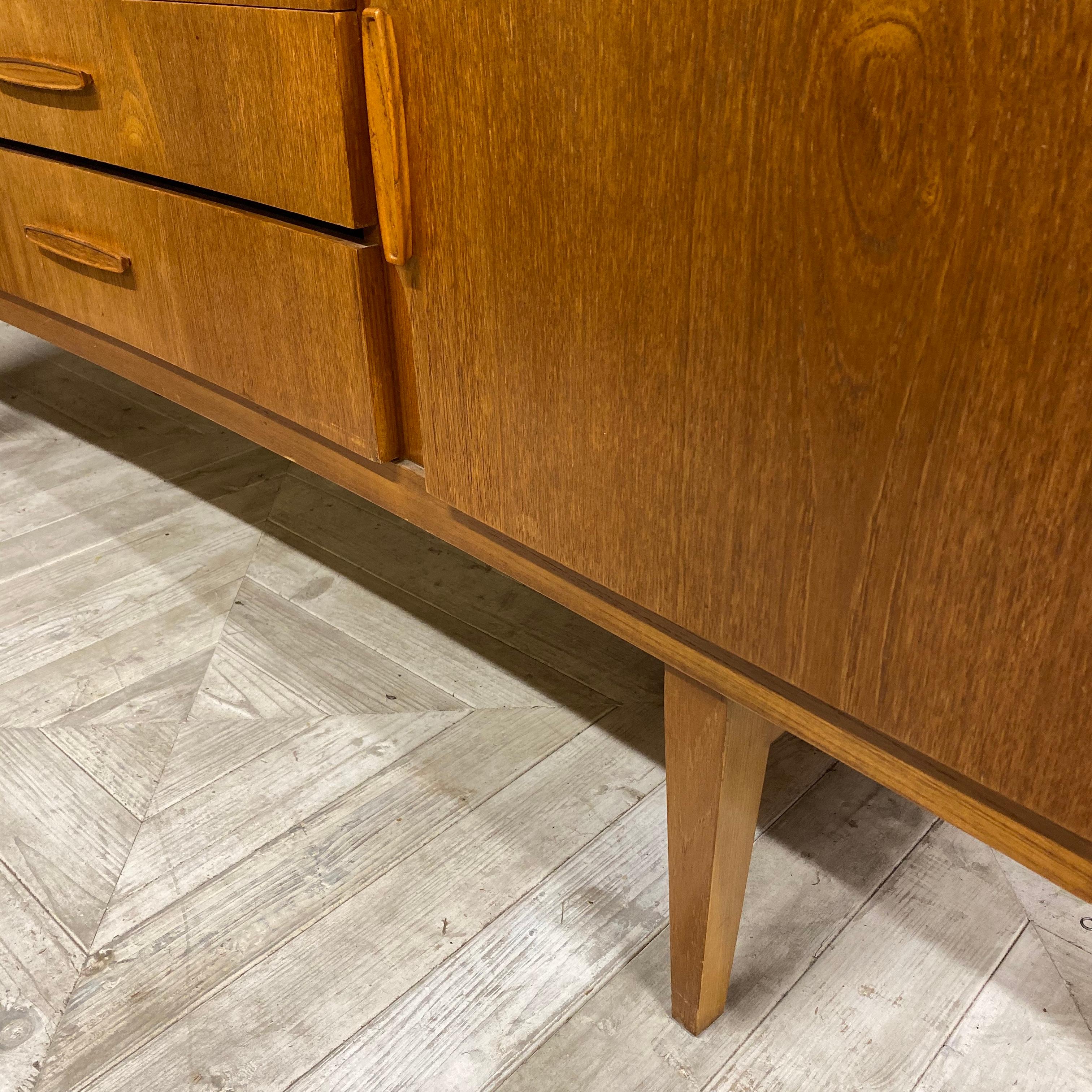 Midcentury Teak Sideboard by Beautility In Good Condition In Heathfield, East Sussex