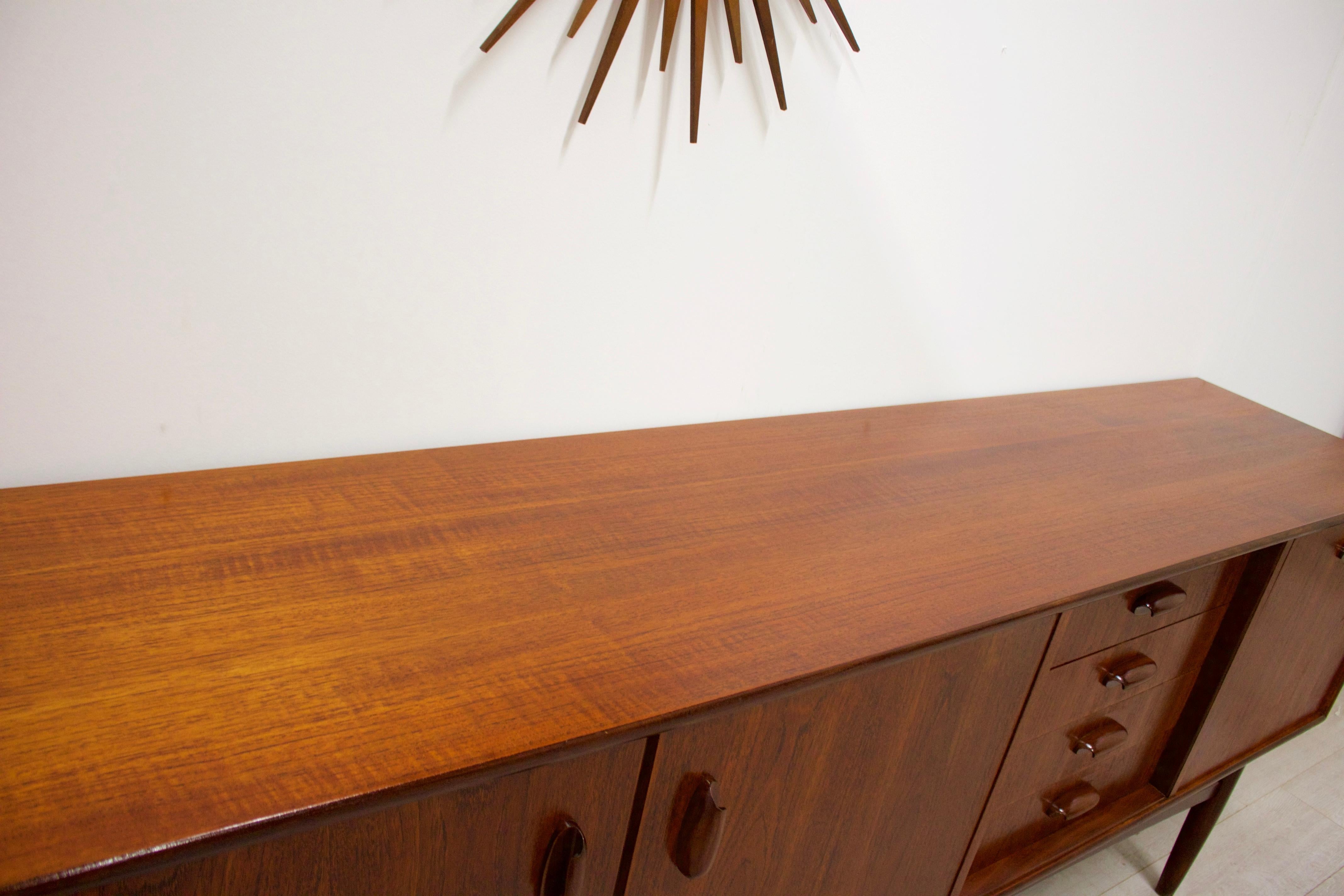 Midcentury Teak Sideboard by G-Plan, 1960s In Good Condition In South Shields, Tyne and Wear