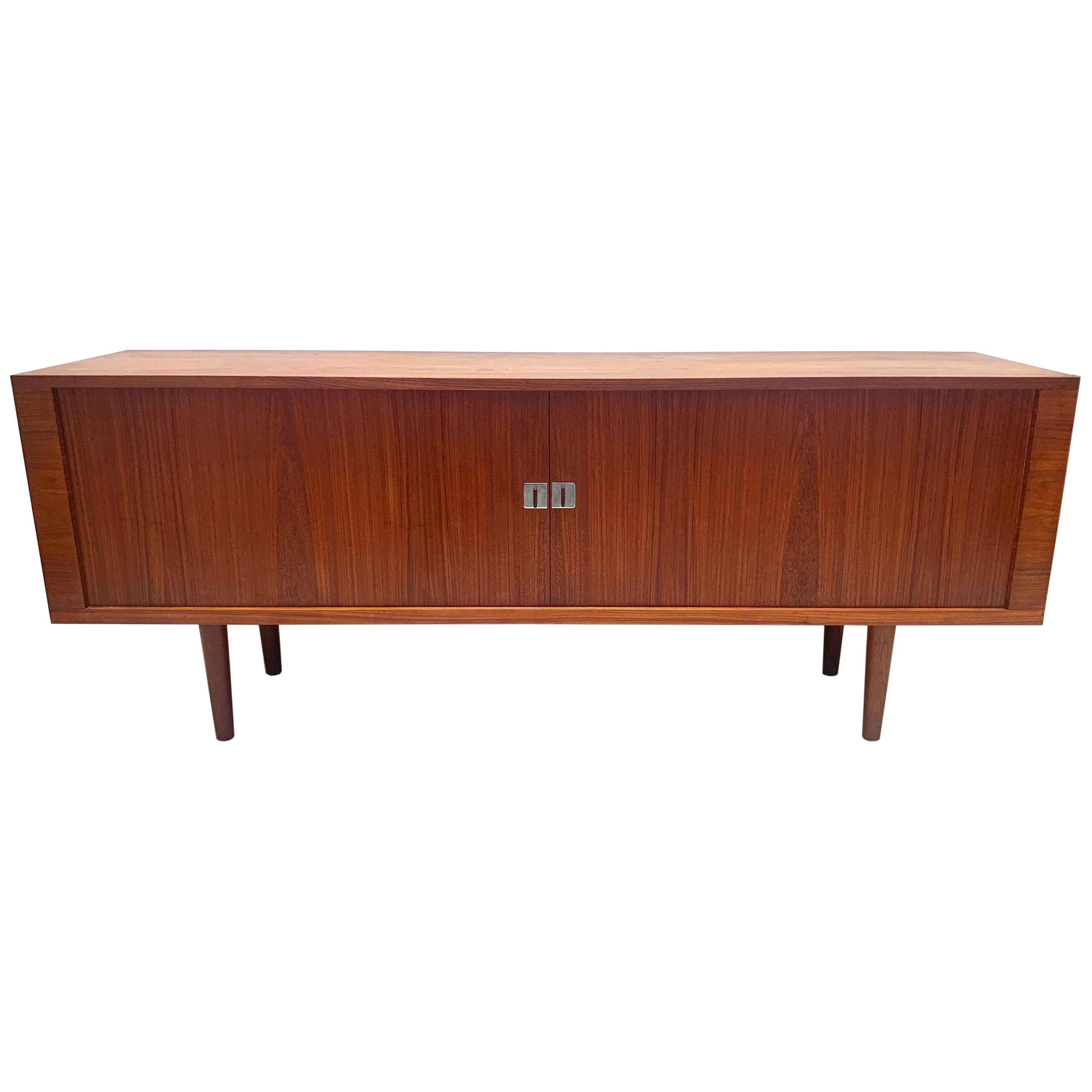 Midcentury Teak Sideboard by Hans J. Wegner, RY-25 "President", Denmark, 1960s