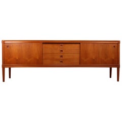 Midcentury Teak Sideboard in Teak by Bramin