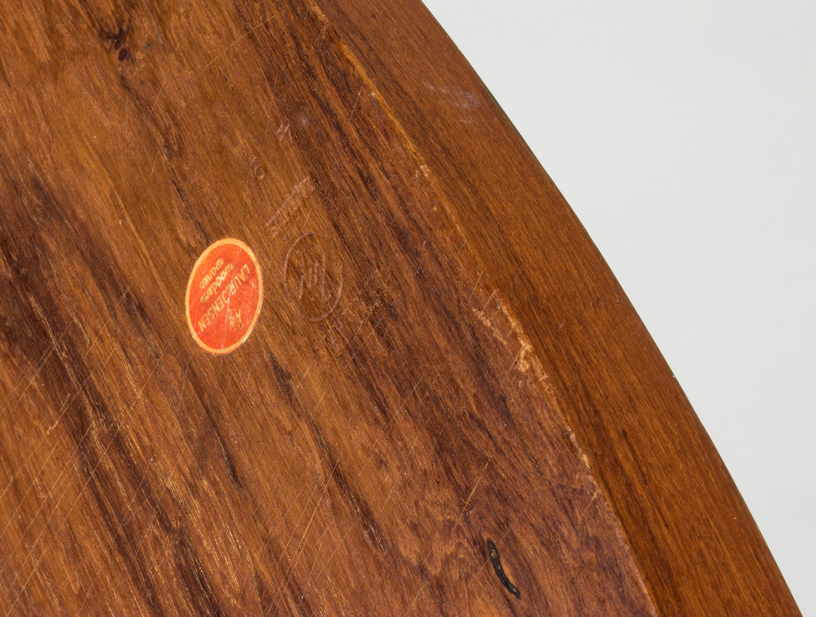 Midcentury Teak Tray from Laur. Jensen 1