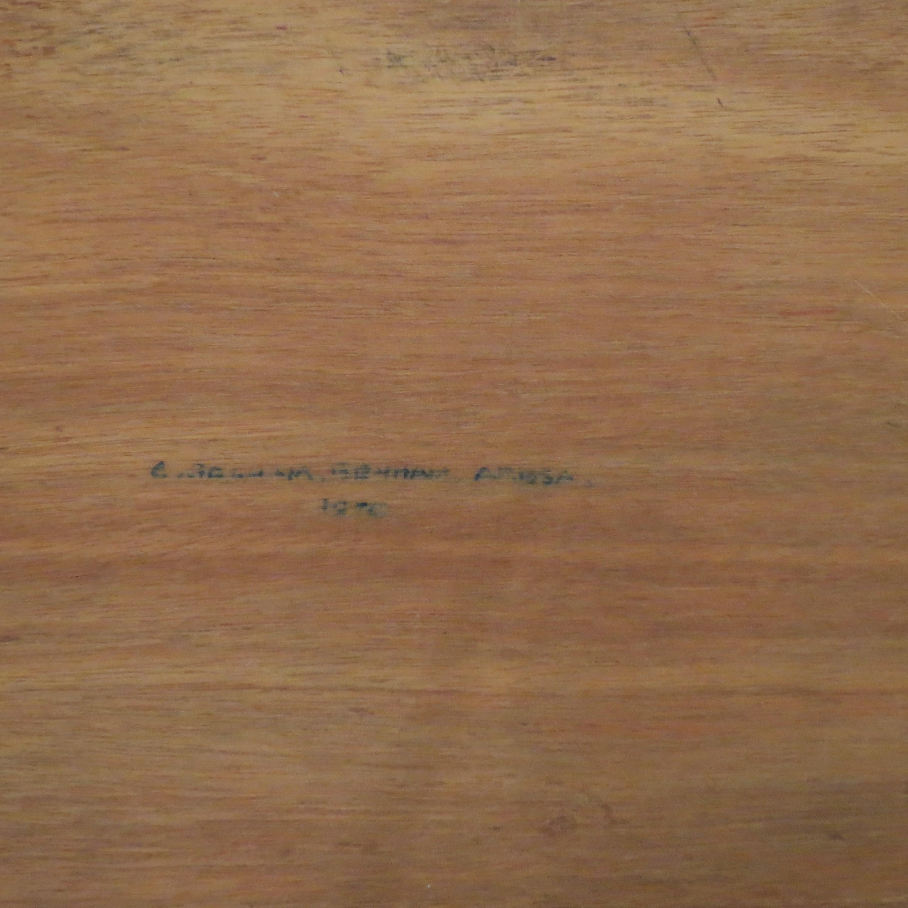 Midcentury Teak Tray With Tile Insert By Allan Wallwork 1970 6