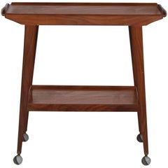 Midcentury Teak Trolley