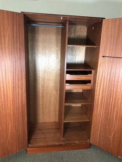 Midcentury Teak Wardrobe Armoire by G Plan, Fresco Range