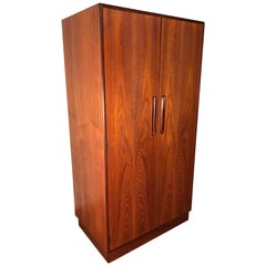 Vintage Midcentury Teak Wardrobe Armoire by G Plan, Fresco Range