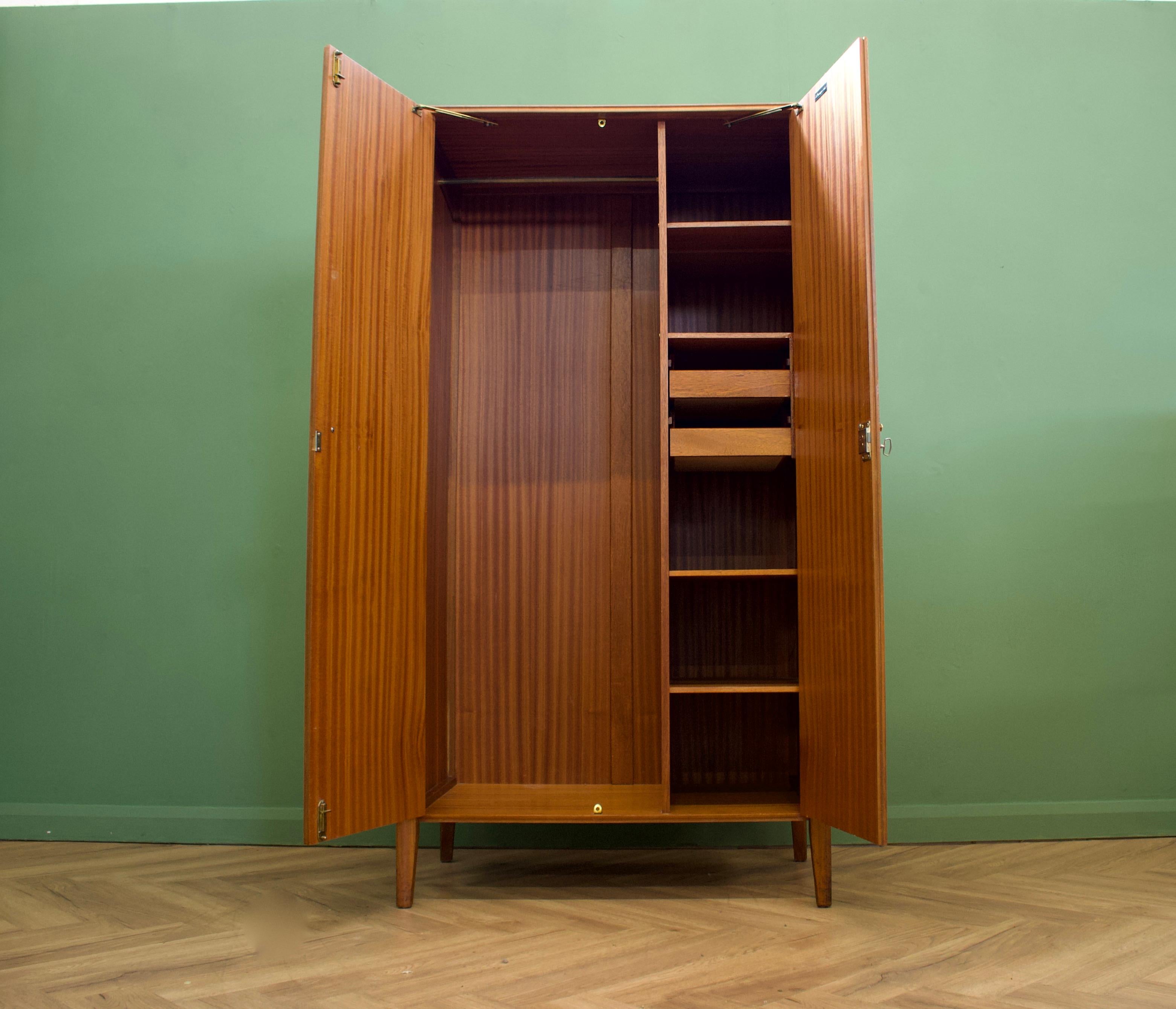20th Century Midcentury Teak Wardrobe from Younger, 1960s