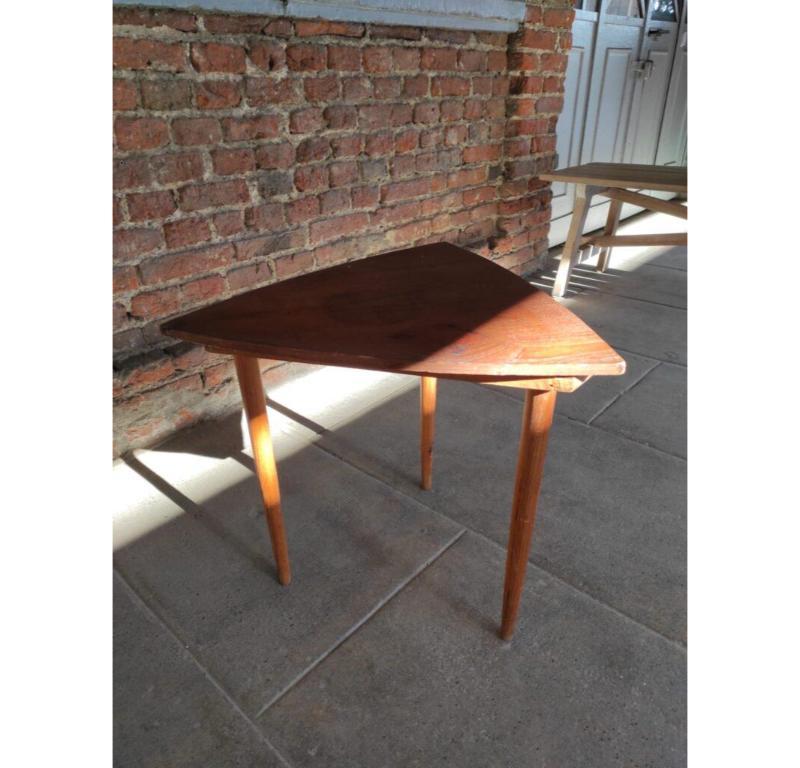 Danois Table basse en bois de teck du milieu du siècle, Danemark, 1960 en vente