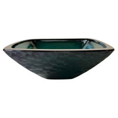 Midcentury Teal Green Bowl by Per Lütken for Kastrup/Holmegaard, 1960s