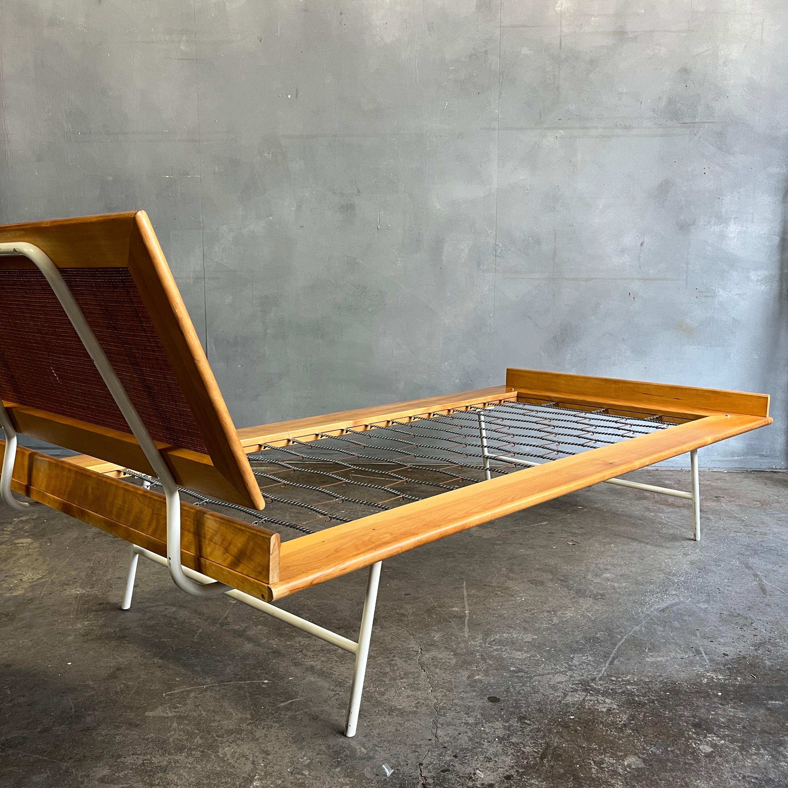 Midcentury Thin Edge Bed by George Nelson for Herman Miller 1950's 2