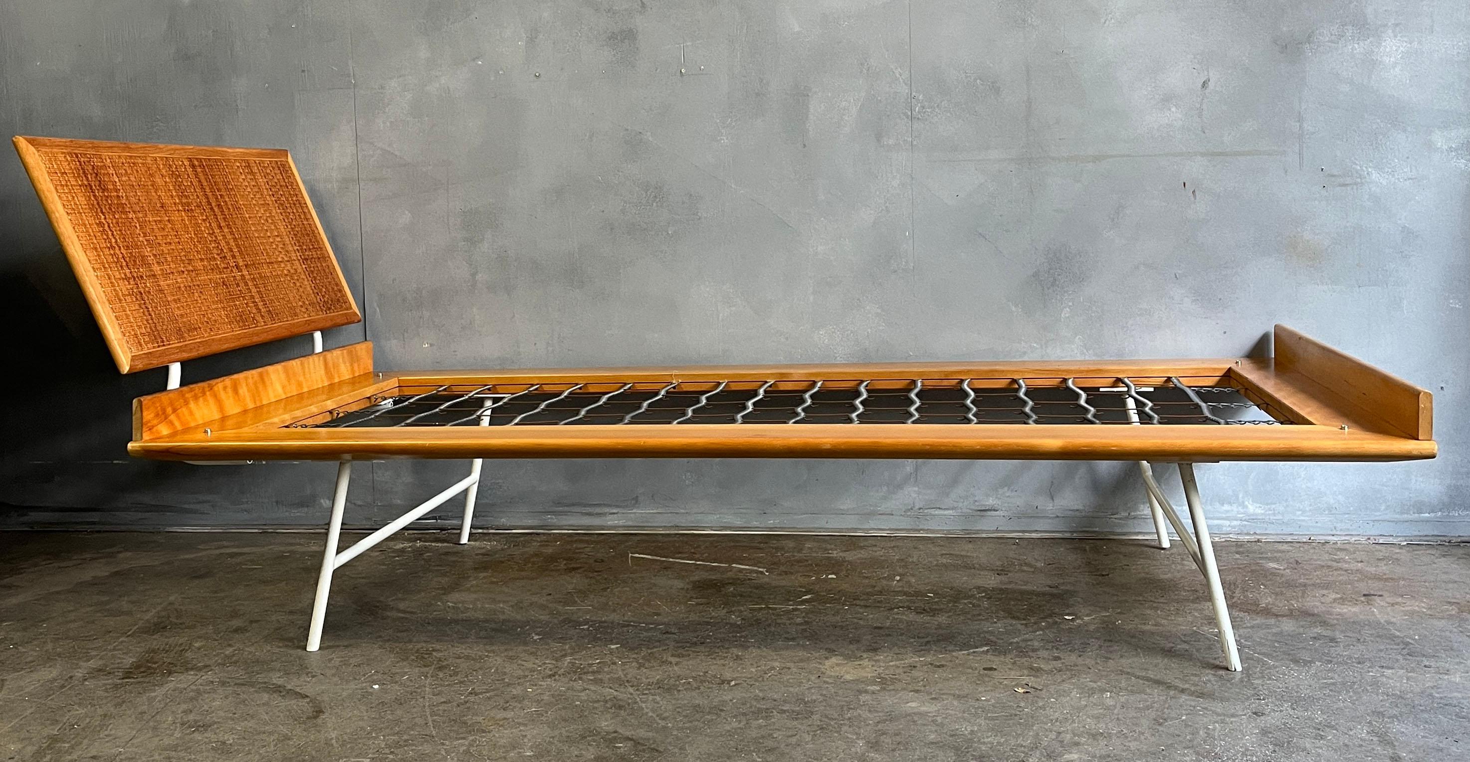 Mid-Century Modern Midcentury Thin Edge Bed by George Nelson for Herman Miller 1950's