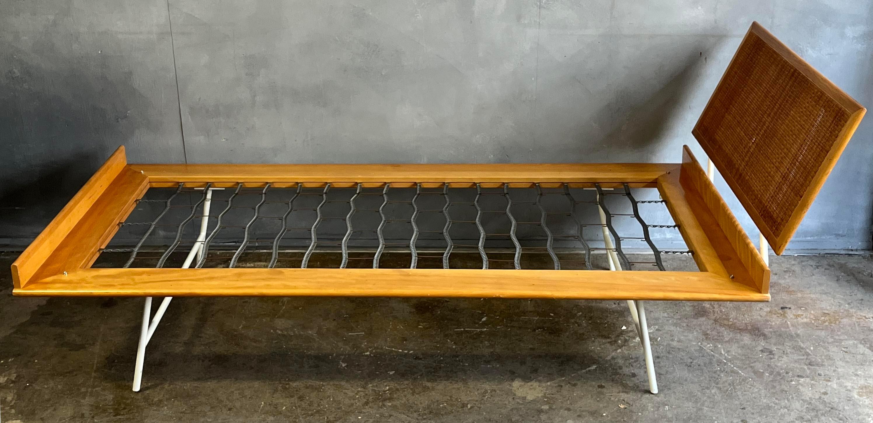 20th Century Midcentury Thin Edge Bed by George Nelson for Herman Miller 1950's
