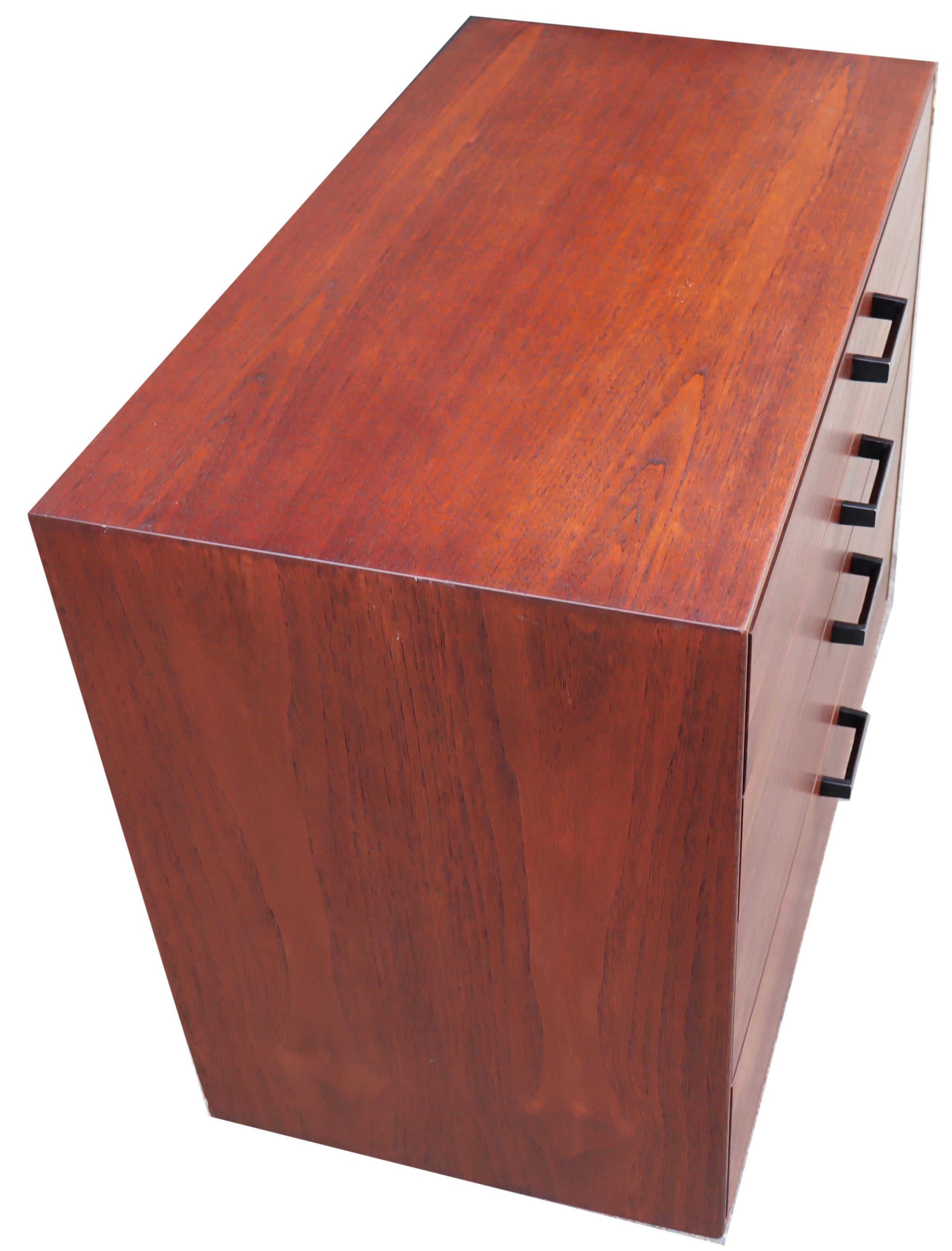 Metal Midcentury Thin Edge Cabinet by George Nelson