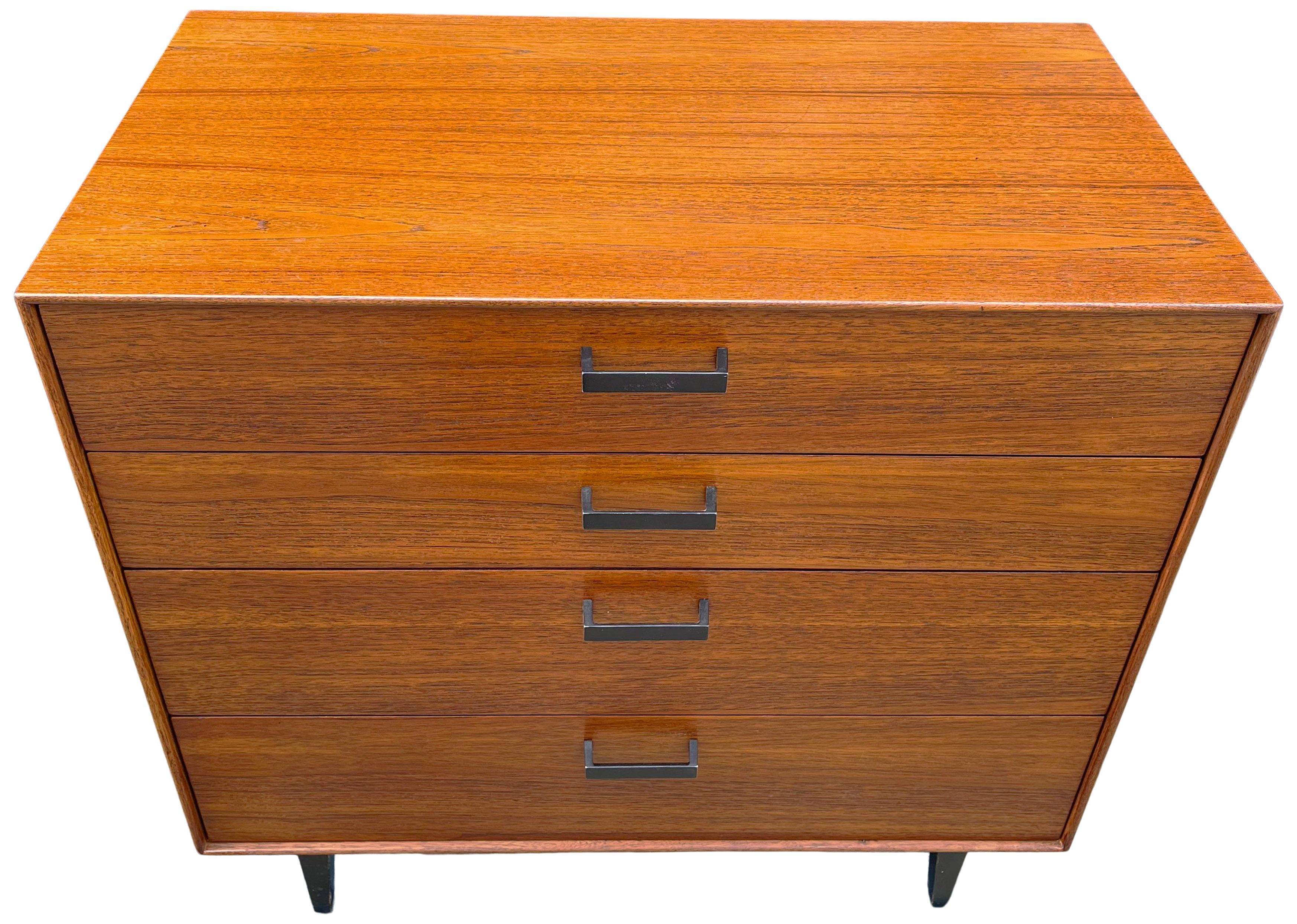 American Mid-Century Thin Edge Chest of Drawers by George Nelson