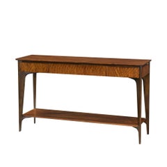Midcentury Three-Drawer Console