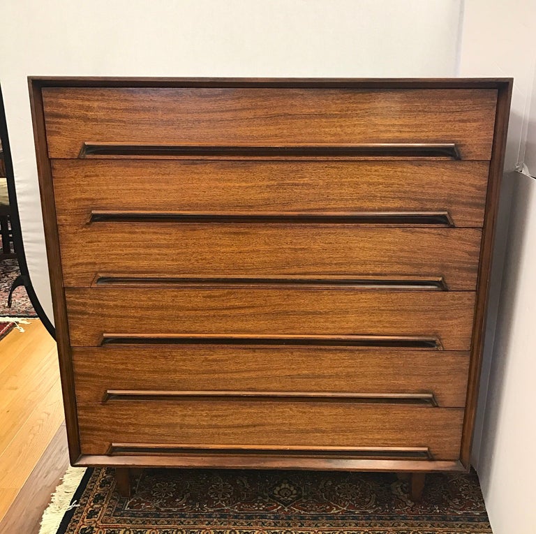 Midcentury Three Piece Milo Baughman Drexel Perspective