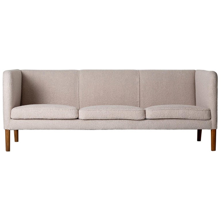 Midcentury Three-Seat Sofa by Hans J. Wegner, Model AP 18S at 1stDibs