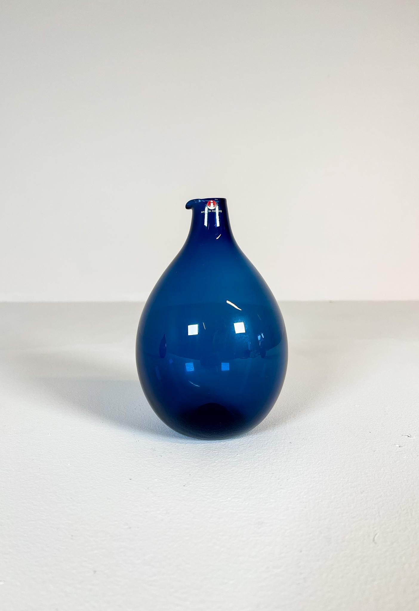 Midcentury Timo Sarpaneva Set of 3 Bird Bottles / Vases Iittala For Sale 2
