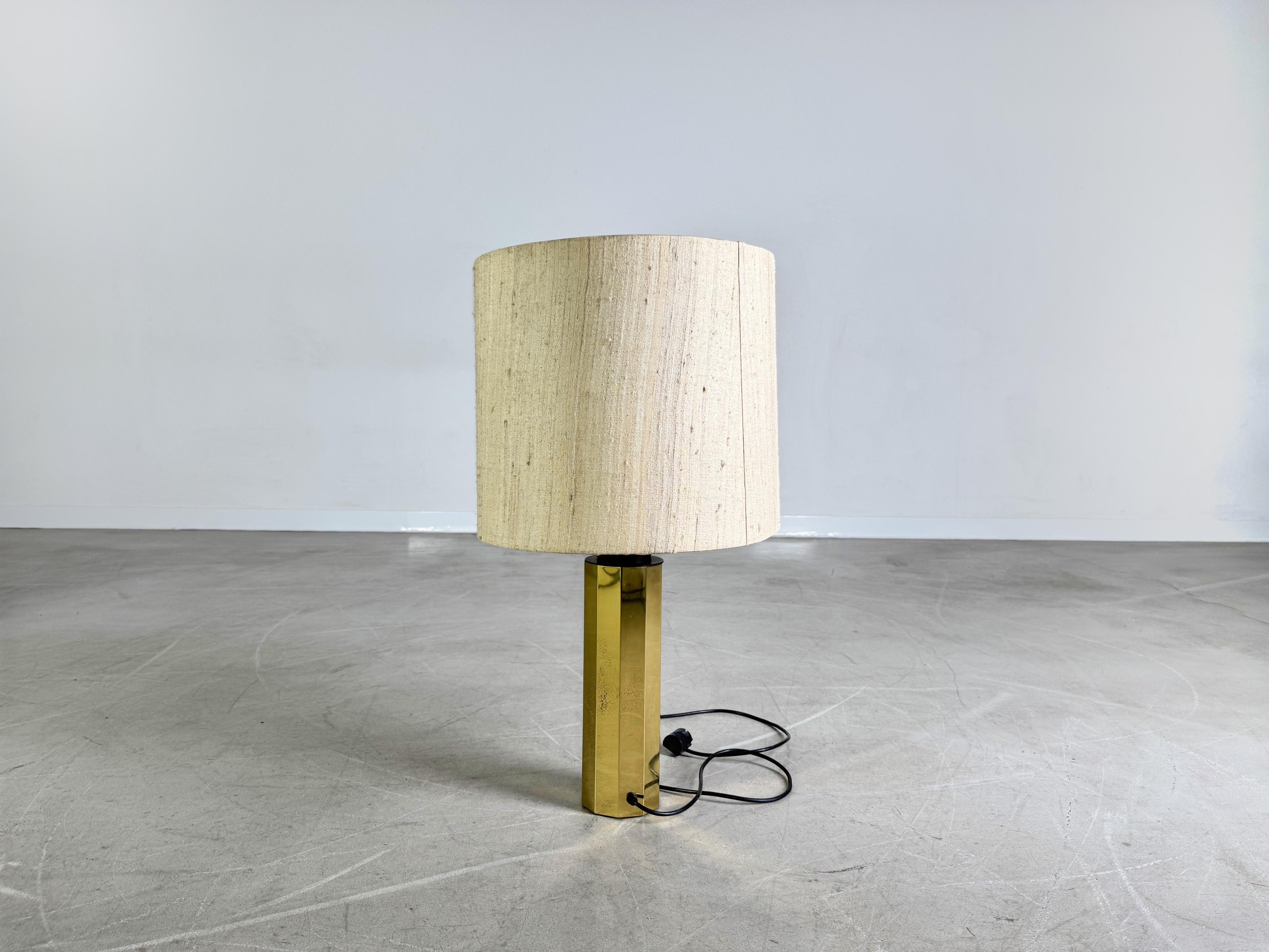 Tischleuchte Stehlampe Messing Vintage Lampe 1960 In condizioni buone in vendita a Berlin, DE