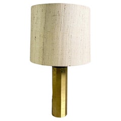 Tischleuchte Stehlampe Messing Vintage Lampe 1960