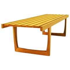 Midcentury Tokyo Oak Bench/Table by Yngvar Sandström for NK, Sweden, 1964