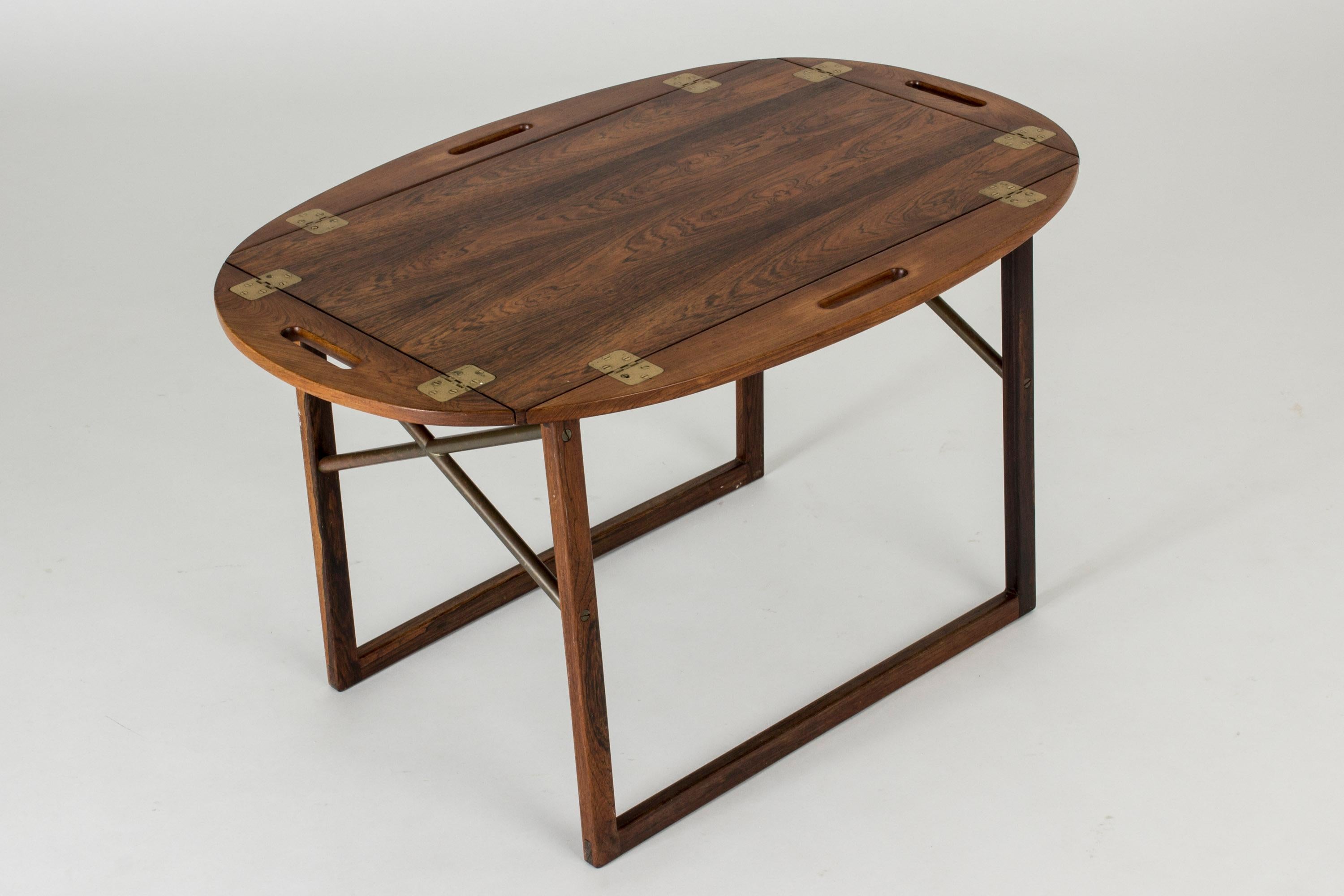 Midcentury Tray Coffee Table by Svend Langkilde In Good Condition For Sale In Stockholm, SE