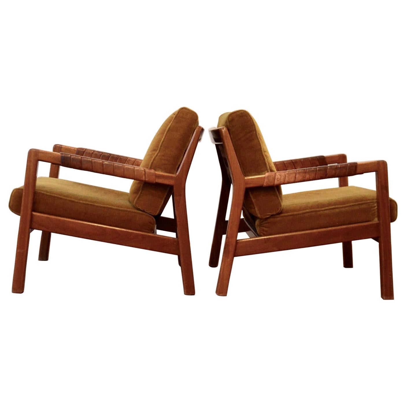 Midcentury Trienna Lounge Chairs by Carl Gustav Hiort af Ornäs, Finland, 1960s