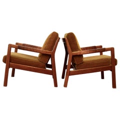 Midcentury Trienna Lounge Chairs by Carl Gustav Hiort af Ornäs, Finland, 1960s