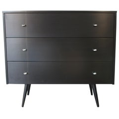 Midcentury Tripe Dresser by Paul McCobb, circa 1950 Planner Group #1508 Black