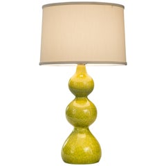Midcentury Triple Gourd Lamp