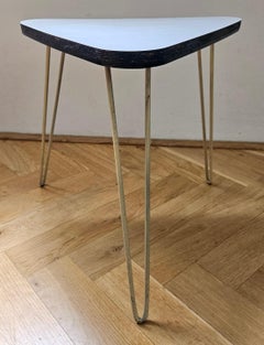 Midcentury Tripod Flower or Side Table ULUV, 1970s