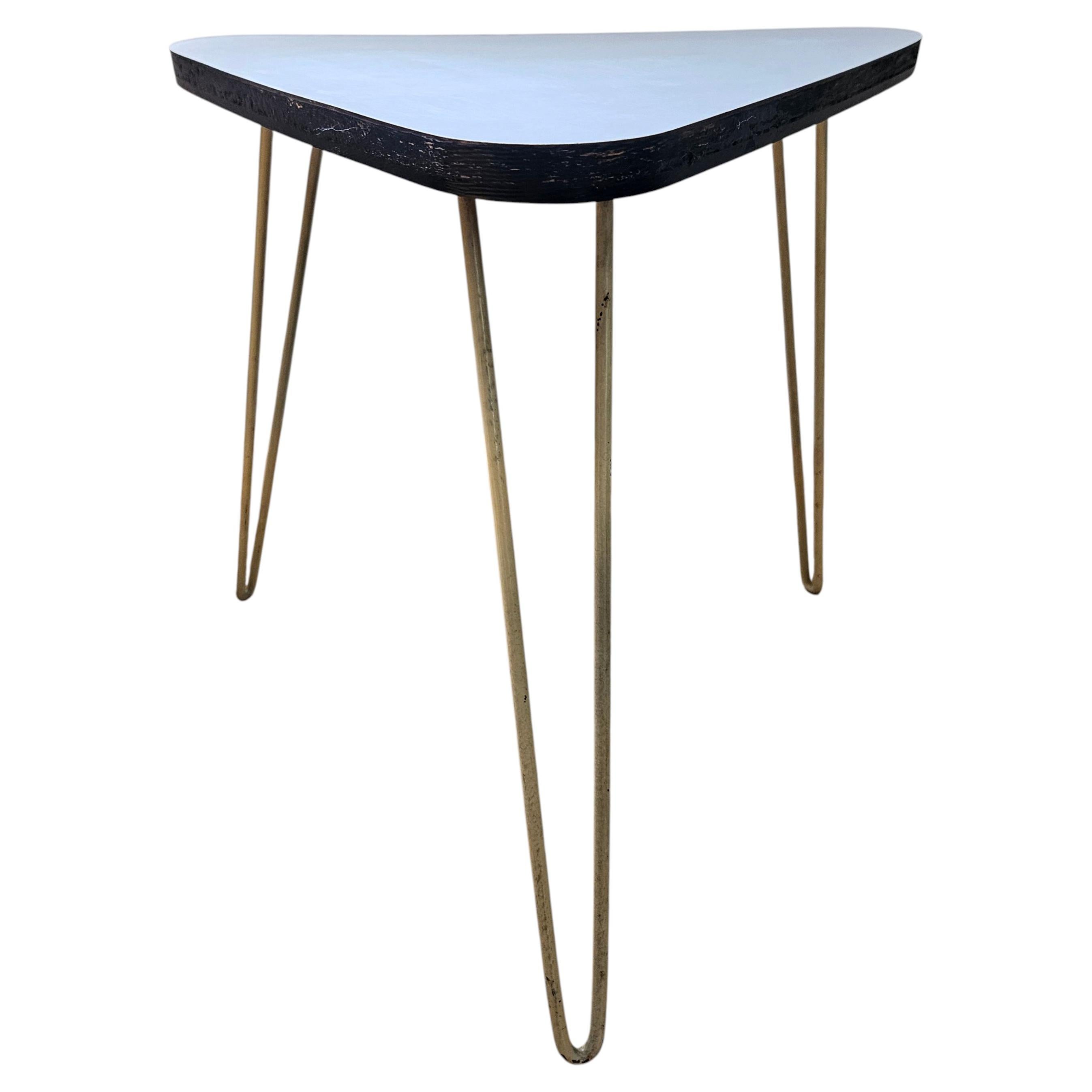 Midcentury Tripod Flower or Side Table ULUV, 1970s For Sale