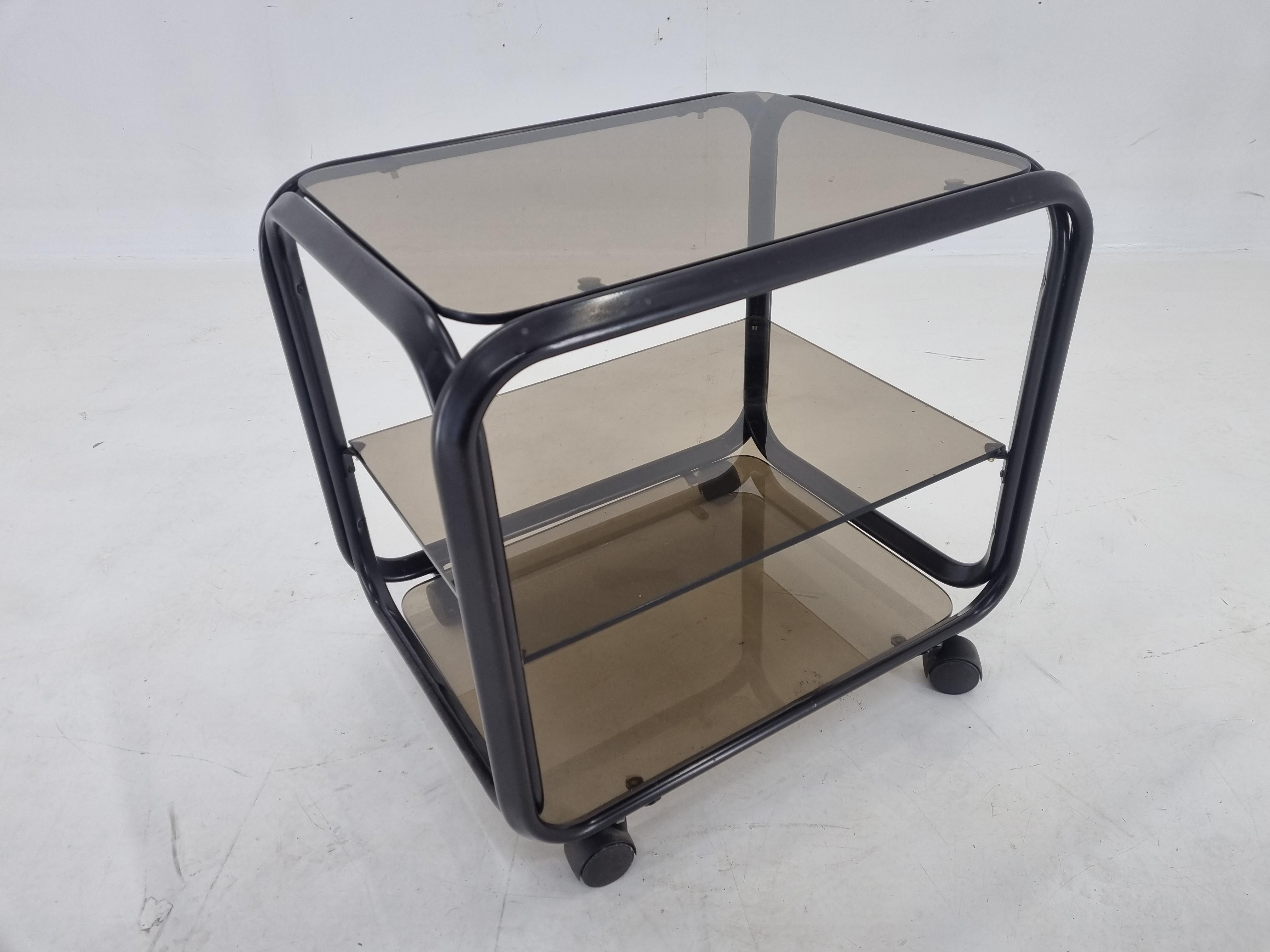 Mid-Century Modern Midcentury Trolley Coffee Table, Italy, 1970s For Sale