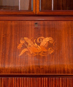 Midcentury Trumeau Bookcases or Cabinets by Paolo Buffa, 1940