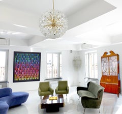 Midcentury Trumeau Bookcases or Cabinets by Paolo Buffa, 1940