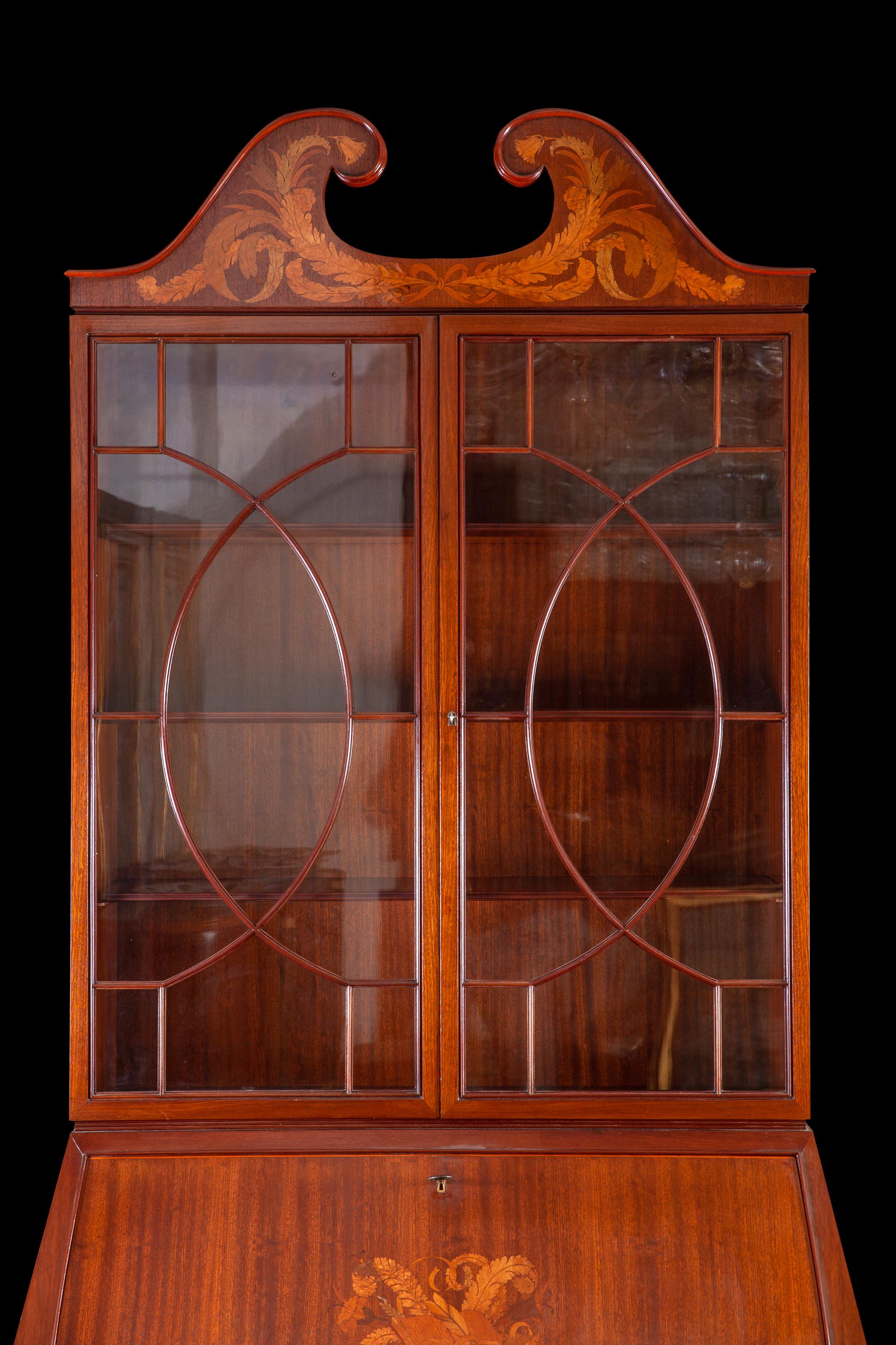 Midcentury Trumeau Bookcases or Cabinets by Paolo Buffa, 1940 In Excellent Condition In Rome, IT