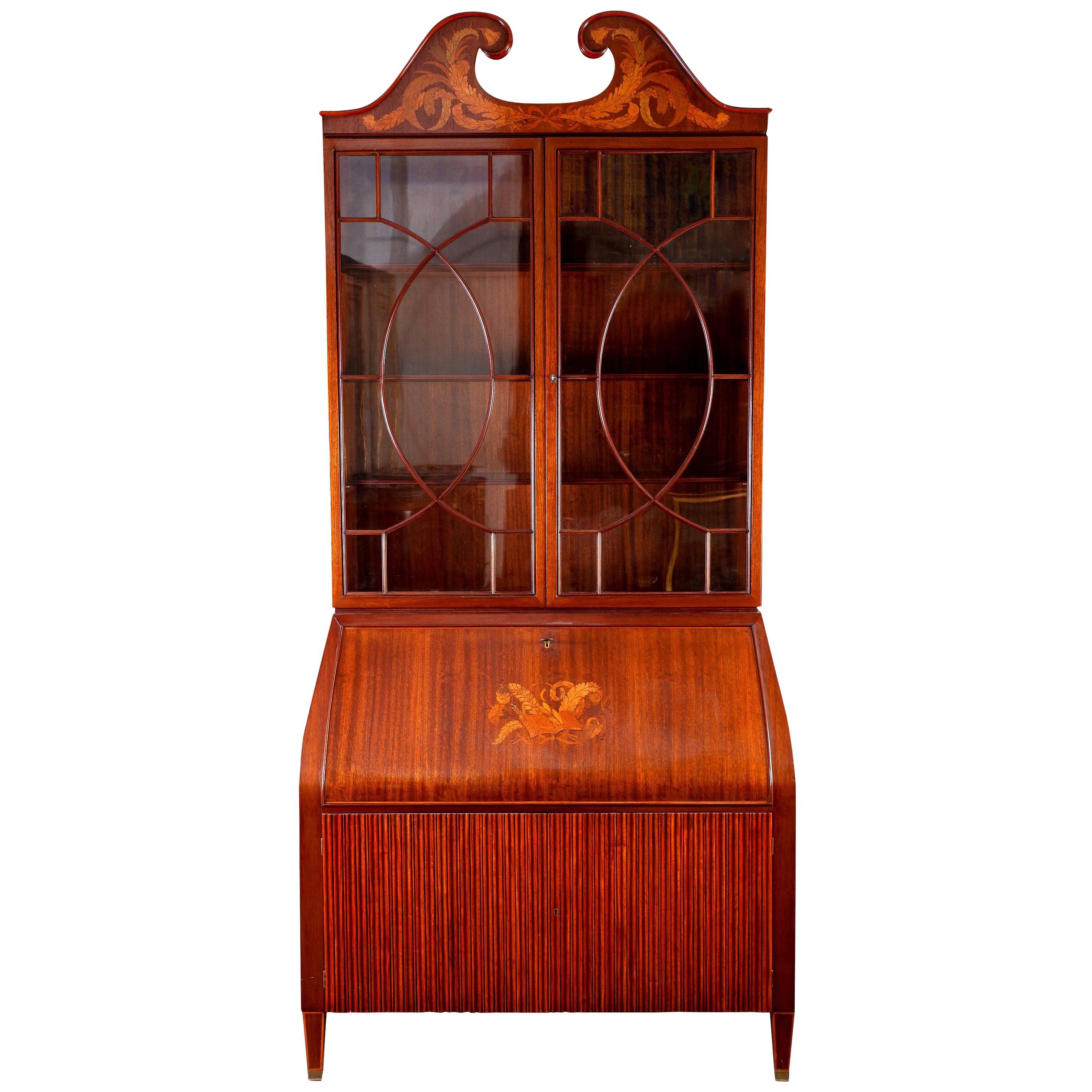 Midcentury Trumeau Bookcases or Cabinets by Paolo Buffa, 1940 For Sale