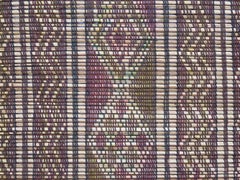 Midcentury Tuareg Mat 6'7 x 10'4