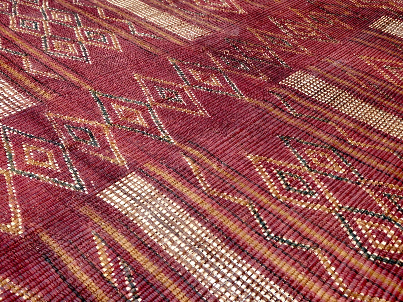 Tapis Touareg Midcentury 3'3 x 4'3 1