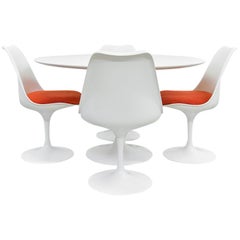 Midcentury Tulip Dining Set by Eero Saarinen for Knoll International, 1970s